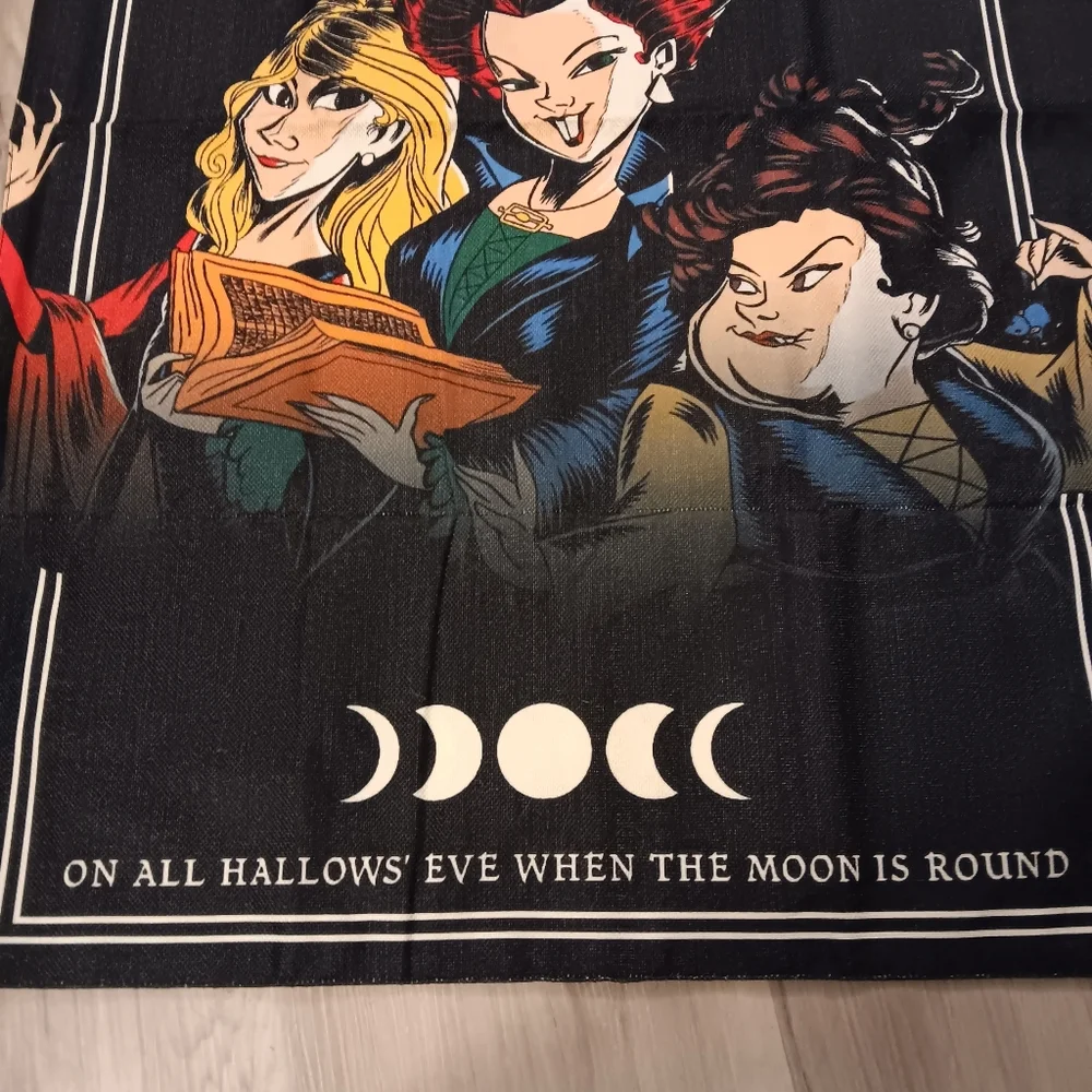 Hocus Pocus woven flag/ wall tapestry‎